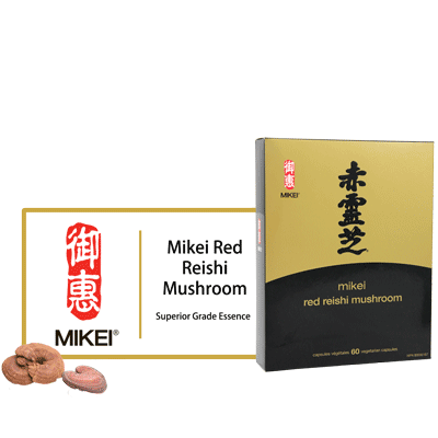 Mikei Red Reishi Mushroom - BiosenseClinic.ca