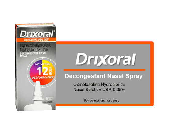 Drixoral Decongestant Nasal Spray - BiosenseClinic.ca