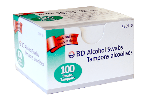 BD Alcohol Swabs - BiosenseClinic.ca