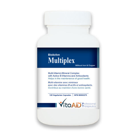 VitaAid Bio-Active Multiplex (without Fe & Cu) - biosenseclinic.ca