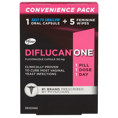 Diflucan One Convenience Pack Fluconazole 150mg - BiosenseClinic.ca