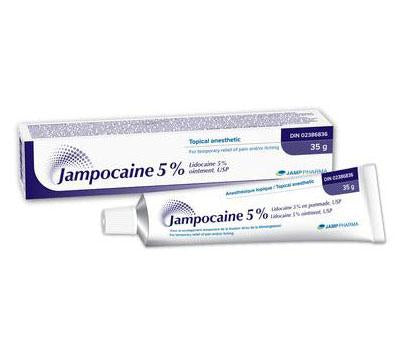 Jampocaine 5% ointment - BiosenseClinic.ca