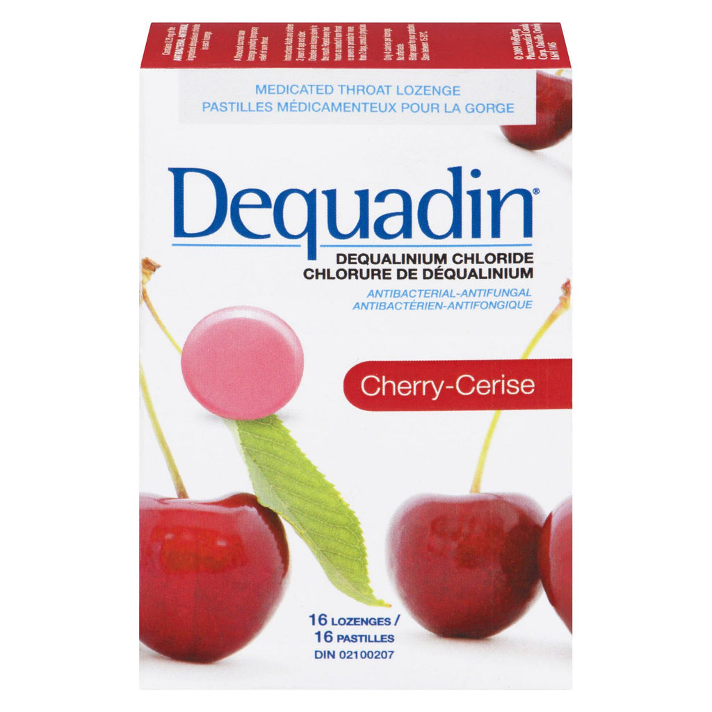 Dequadin Throat Lozenges Cherry