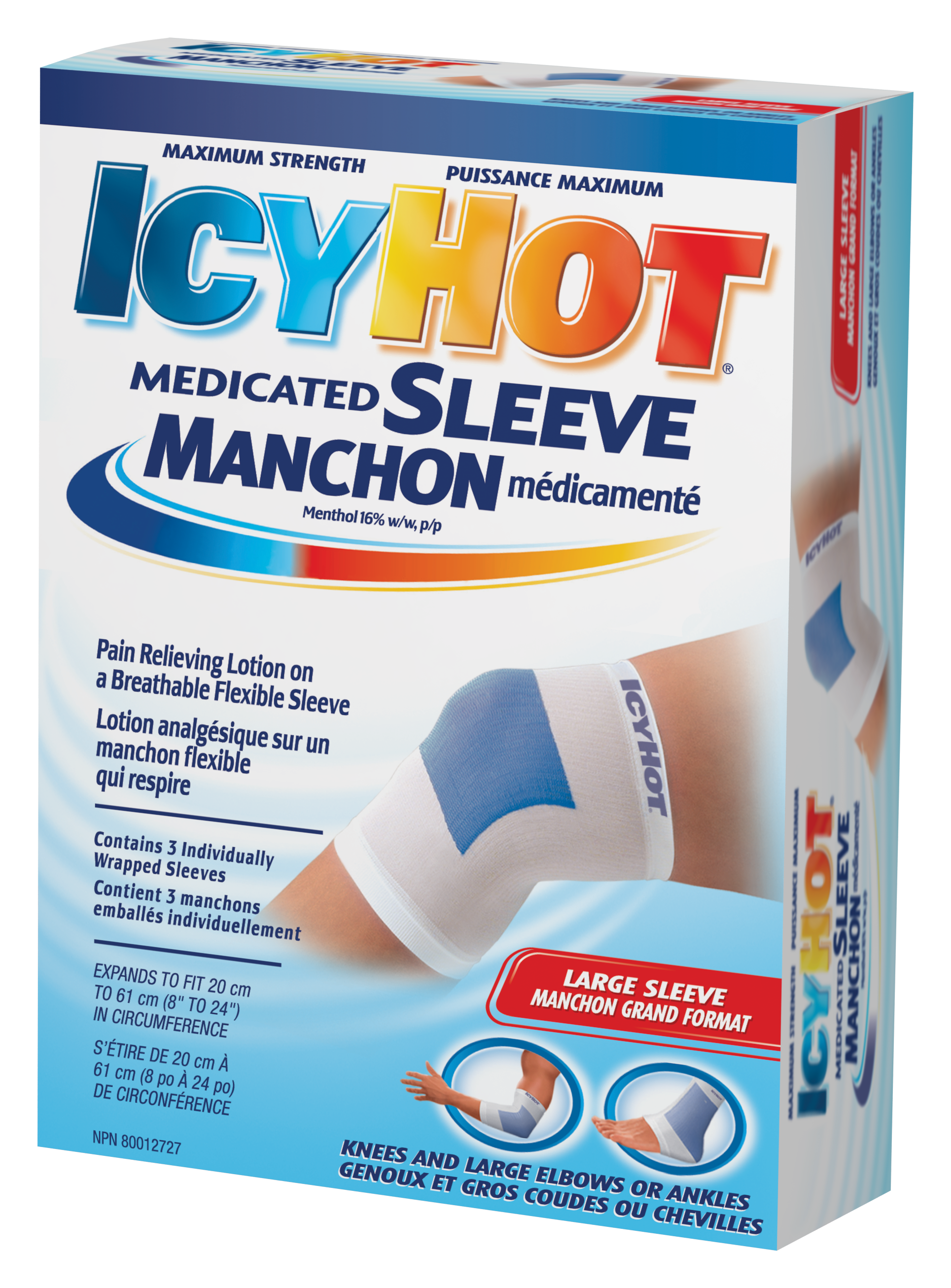 Icy Hot Topical Analgesic Back Patches - BiosenseClinic.ca