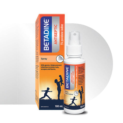 Betadine® Antiseptic Spray - biosenseclinic.ca