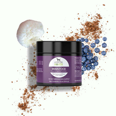 Four Leaf Rover Brain Food - Bovine Brain For Dogs - biosenseclinic.ca