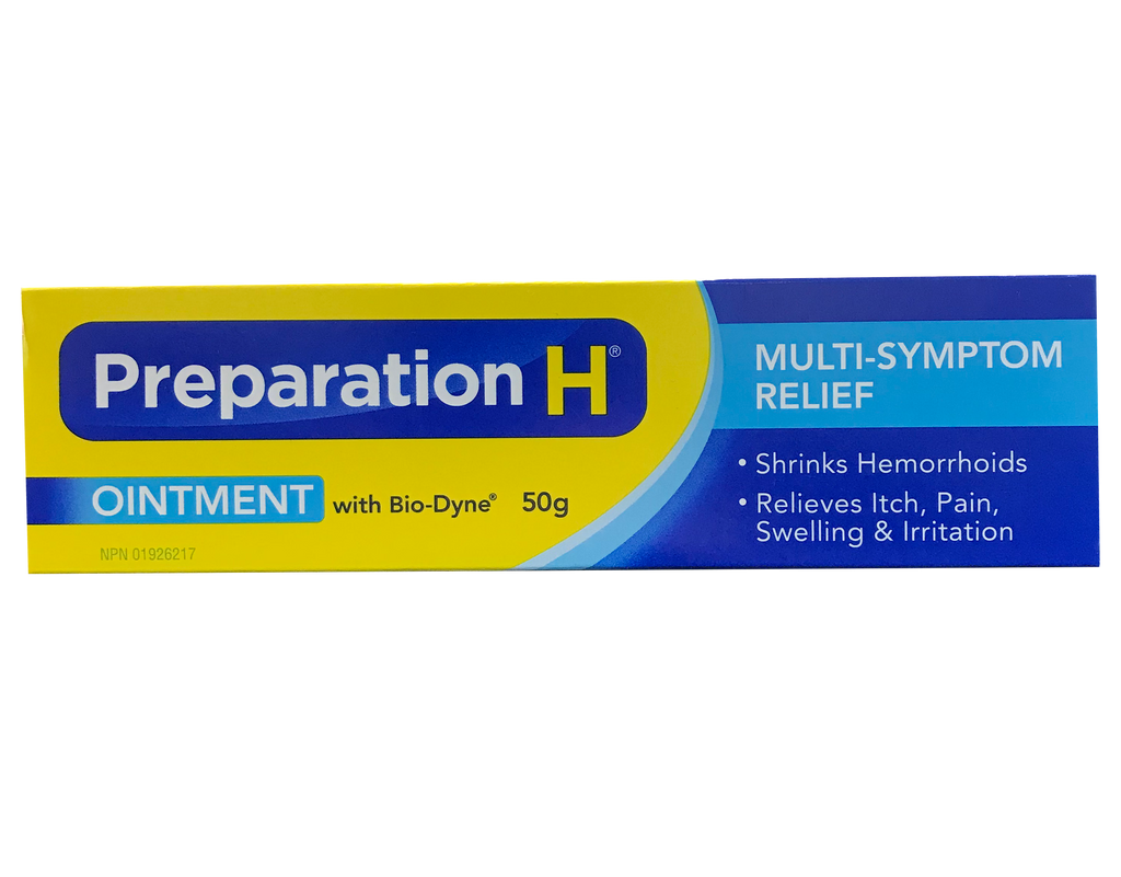 Preparation H Ointment with Biodyne - BiosenseClinic.ca