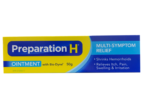 Preparation H Ointment with Biodyne - BiosenseClinic.ca