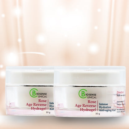 Rose Age Reverse HydraGel 30g x 2 - BiosenseClinic.ca