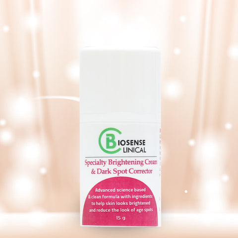 Specialty Brightening Cream & Dark Spot Corrector - HQ Free 15g x 1 - BiosenseClinic.ca