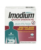 Imodium Quick Dissolve - BiosenseClinic.ca
