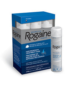 ROGAINE® 5% Minoxidil Foam for Men - BiosenseClinic.ca