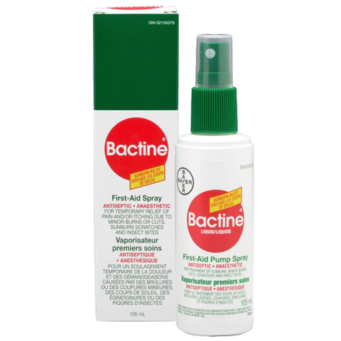 BACTINE PUMP 105ML - BiosenseClinic.ca