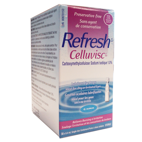 Refresh Celluvisc Lubricant Eye Drops - BiosenseClinic.ca