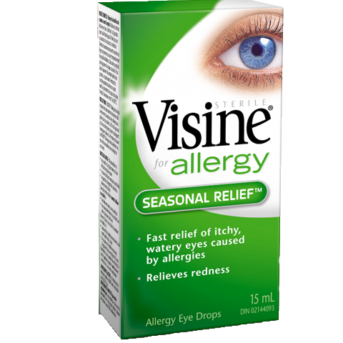 Visine Seasonal Relief Allergy - BiosenseClinic.ca