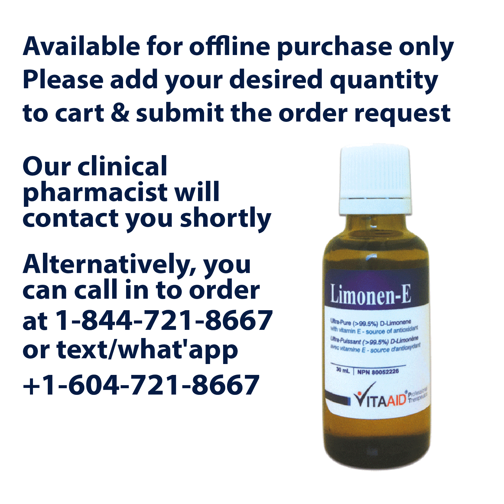 VitaAid Limonen-E - BiosenseClinic.ca