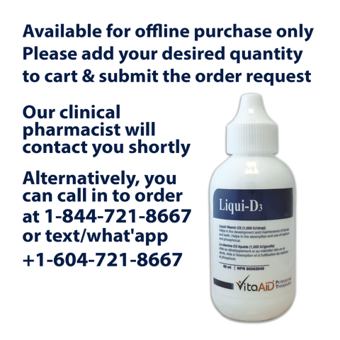 VitaAid Liqui-D3 - BiosenseClinic.ca