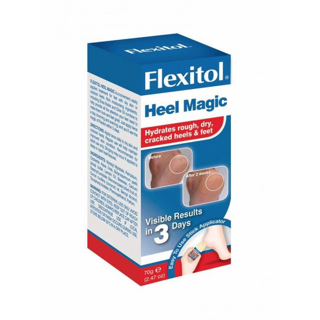 Flexitol Heel Magic-urea,olive oil, beewax - BiosenseClinic.ca